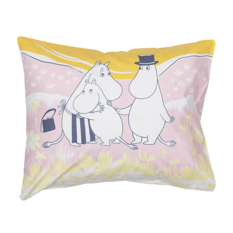 Moomin Pillowcase 50x60 cm Family T GOTS