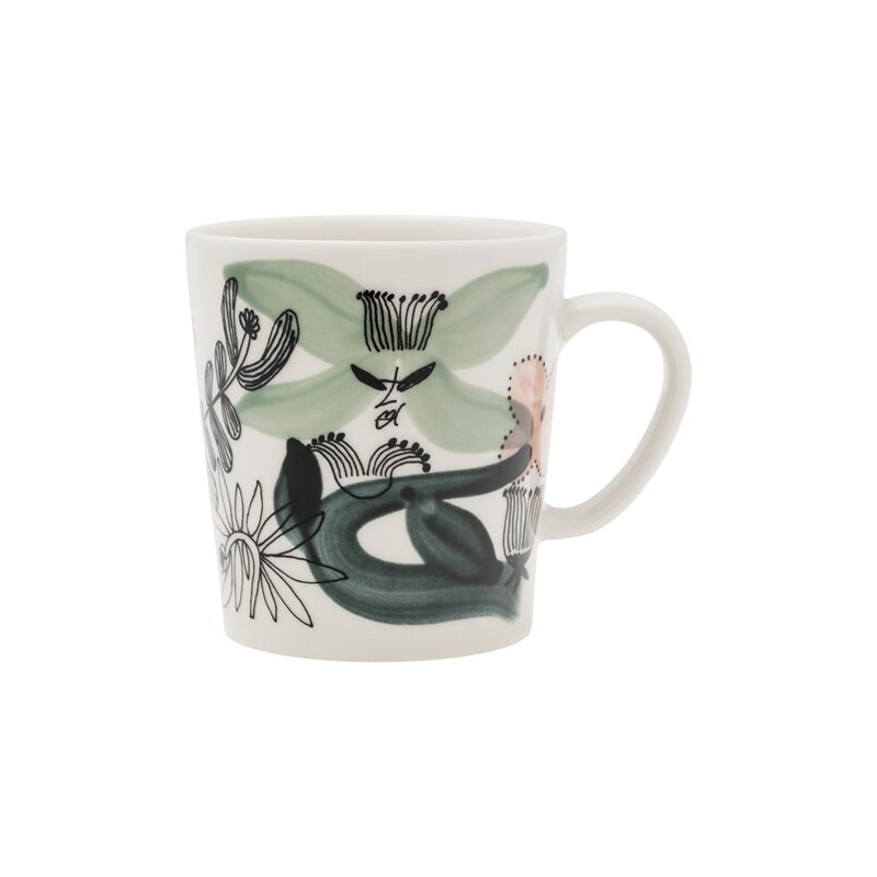 Arabia Beloved Patterns Mug Green 0.3 L