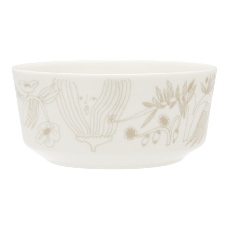 Arabia Puutarhurit Gardeners Beige Bowl 13 cm 