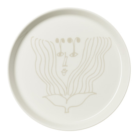 Arabia Puutarhurit Gardeners Plate Beige19 cm