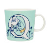 Moomin Large ABC Mug 0.4 L Alphabet Q 2025