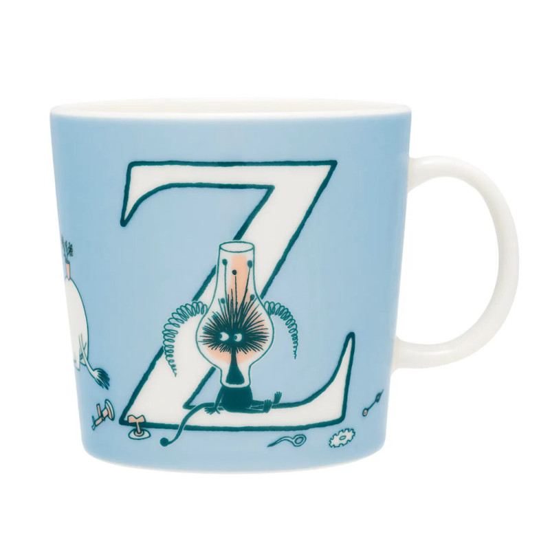 Moomin Large ABC Mug 0.4 L Alphabet Z 2025