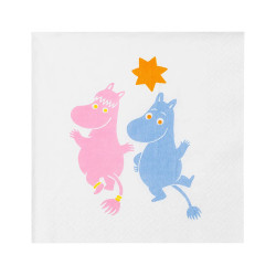 Moomin 80 Arabia Napkins Party Juhlat 2025 33 x 33 cm 20 pcs