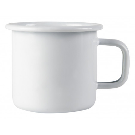 Muurla Enamel Mug Pure White 0.37 L