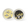 Moomin Collectors Plate 19 cm 2-pack Yellow and Hurray