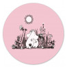 Mooomin Love Pot Coaster Round 21 cm Hug