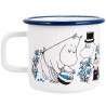 Moomin Enamel Mug 0.37 L Blueberry