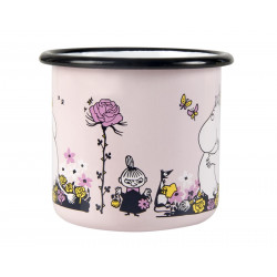 Moomin Love Enamel Mug Hug Pink 0.37 L Muurla Outlet 20%