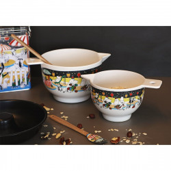 Moomin Harvest Melamine Baking Mixing Bowl L 1.9 L