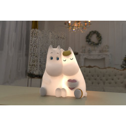 Moomin Lamp Good Night Light Hug 20 cm USB and Battery in Box 