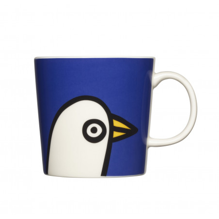 Iittala Oiva Toikka Mug Birdie Blue 0.3 L