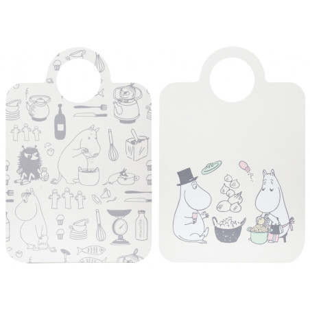 Moomin Chop and Serve Board Birch Veneer Bon Appetit 21 x 31 cm